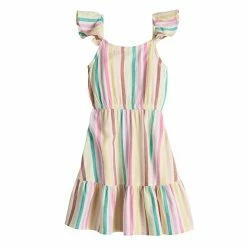 Toddler Girl Jumping Beans® Tiered Flutter-Sleeve Dress White -Jumping Beans shop unnamed file 5030