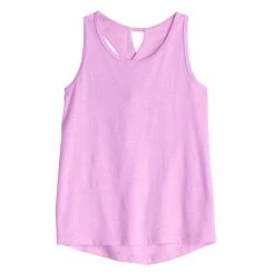 Toddler Girl Jumping Beans® Cross-Back Tank Pink -Jumping Beans shop unnamed file 5035