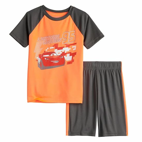 Disney/Pixar Cars Boys 4-8 Lightning McQueen Raglan Active Tee & Shorts Set by Jumping Beans® Disney/Pixar Cars Boys 4-8 Lightning McQueen Raglan Active Tee & Shorts Set By Jumping Beans® -Jumping Beans shop unnamed file 5044