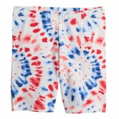 Girls 4-12 Jumping Beans® Americana Tie Dye Bike Shorts