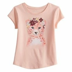 Toddler Girl Jumping Beans® Core Shirttail Graphic Tee White Butterfly -Jumping Beans shop unnamed file 5079