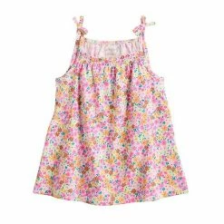 Toddler Girl Jumping Beans® Knit Bow Shoulder Strappy Printed Tank Top Ditsy Floral -Jumping Beans shop unnamed file 5121