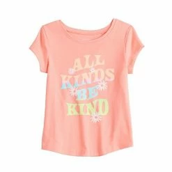 Toddler Girl Jumping Beans® "All Kinds Be Kind" Graphic Tee