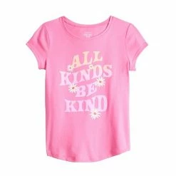 Girls 4-12 Jumping Beans® Shirttail-Hem Pocket Tee Pink 5 Girls 4-12 Jumping Beans® Shirttail-Hem Pocket Tee Pink -Jumping Beans shop unnamed file 5147
