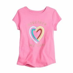 Girls 4-12 Jumping Beans® Shirttail-Hem Pocket Tee Pink 6 Girls 4-12 Jumping Beans® Shirttail-Hem Pocket Tee Pink -Jumping Beans shop unnamed file 5148