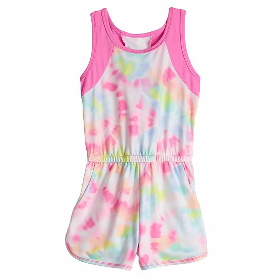 Toddler Girl Jumping Beans® Active Printed Romper Pink Rainbow Dye Toddler Girl Jumping Beans® Active Printed Romper Pink Rainbow Dye -Jumping Beans shop unnamed file 5179