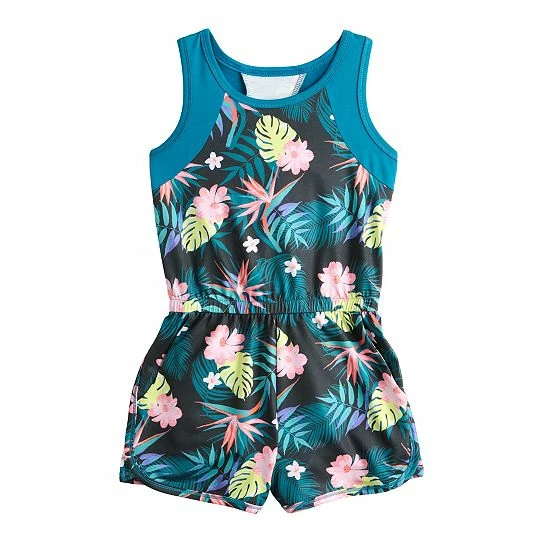 Toddler Girl Jumping Beans® Active Printed Romper Pink Rainbow Dye Toddler Girl Jumping Beans® Active Printed Romper Pink Rainbow Dye -Jumping Beans shop unnamed file 5180