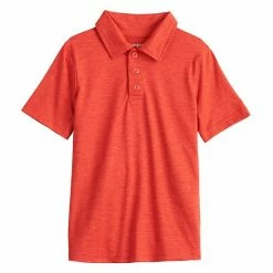 Boys 4-8 Jumping Beans® Active Polo Black Ore
