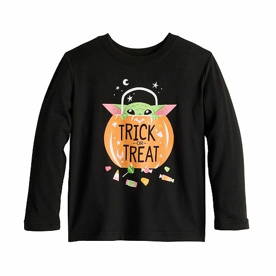 Toddler Jumping Beans® Halloween Candy Goblin "Trick Or Treat" Graphic Tee 1 Toddler Jumping Beans® Halloween Candy Goblin "Trick Or Treat" Graphic Tee