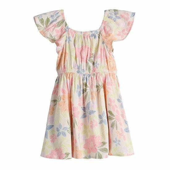 Toddler Girl Jumping Beans® Flutter Sleeve Dress Green Floral Toddler Girl Jumping Beans® Flutter Sleeve Dress Green Floral -Jumping Beans shop unnamed file 5240