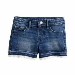 Girls 4-12 Jumping Beans® Release-Hem Denim Shorts