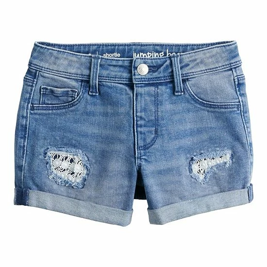 Girls 4-12 Jumping Beans® Rolled-Hem Denim Shorts Girls 4-12 Jumping Beans® Rolled-Hem Denim Shorts -Jumping Beans shop unnamed file 5286