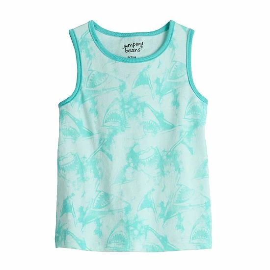 Toddler Boy Jumping Beans® Allover Print Tank Top Multi Dinos 1 Toddler Boy Jumping Beans® Allover Print Tank Top Multi Dinos
