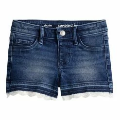 Toddler Girl Jumping BeansĀ® Release-Hem Denim Shorts
