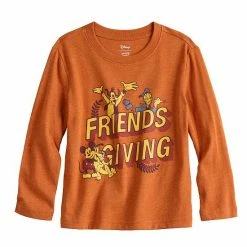 Disney's Mickey Mouse Toddler Thanksgiving Graphic Tee By Jumping Beans® Orange Mickey Friends