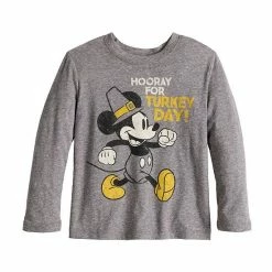Alternative view of Disney's Mickey Mouse Toddler Thanksgiving Graphic Tee By Jumping Beans® Orange Mickey Friends