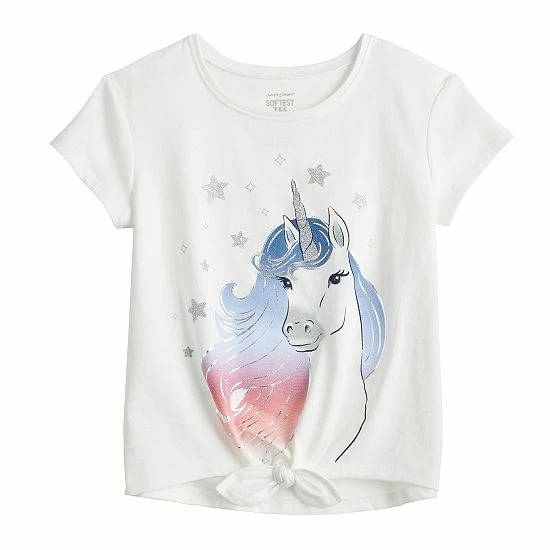 Girls 4-12 Jumping Beans® Tie Front Unicorn Graphic Tee Girls 4-12 Jumping Beans® Tie Front Unicorn Graphic Tee -Jumping Beans shop unnamed file 5307