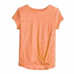 Girls 4-12 Jumping Beans® Active Side-Tie Tee Blue