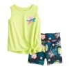 Toddler Girl Jumping Beans® Knot-Front Tank & Mesh Shorts Set