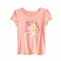 Toddler Girl Jumping Beans® Shirred Sleeve Graphic Tee Big Butterfly -Jumping Beans shop unnamed file 5335