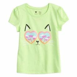 Toddler Girl Jumping Beans® Shirred Sleeve Graphic Tee Big Butterfly -Jumping Beans shop unnamed file 5337