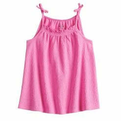 Toddler Girl Jumping Beans® Bow Shoulder Strappy Swing Tank Top Coral -Jumping Beans shop unnamed file 5379
