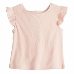 Baby Girl Jumping Beans® Ruffled Top Light Blue -Jumping Beans shop unnamed file 5414
