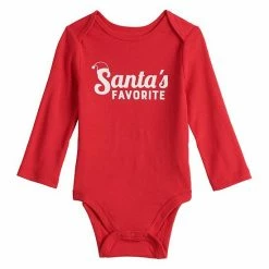 Baby Jumping Beans® Holiday Long-Sleeve Bodysuit Santas Favorite -Jumping Beans shop unnamed file 5427