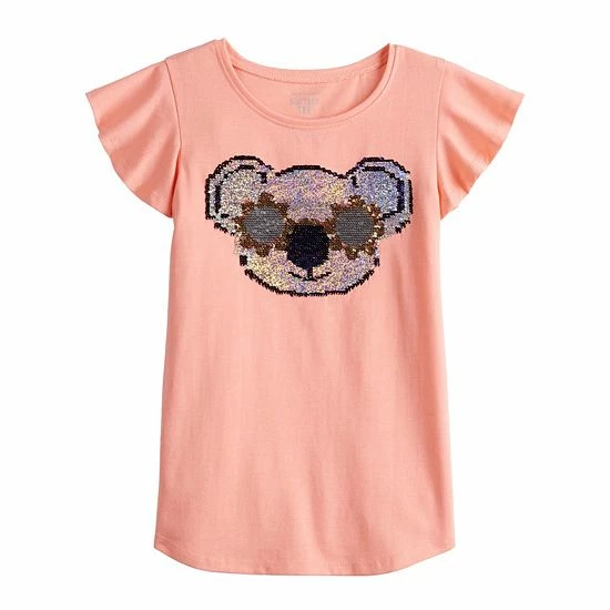 Girls 4-12 Jumping Beans® Embellished Flutter Sleeve Graphic Tee Pineapple Swirl Girls 4-12 Jumping Beans® Embellished Flutter Sleeve Graphic Tee Pineapple Swirl -Jumping Beans shop unnamed file 5433