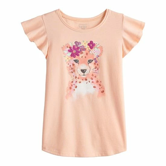 Girls 4-12 Jumping Beans® Embellished Flutter Sleeve Graphic Tee Pineapple Swirl Girls 4-12 Jumping Beans® Embellished Flutter Sleeve Graphic Tee Pineapple Swirl -Jumping Beans shop unnamed file 5434