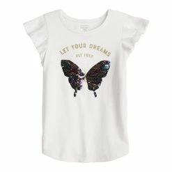 Girls 4-12 Jumping Beans® Embellished Flutter Sleeve Graphic Tee Pineapple Swirl 7 Girls 4-12 Jumping Beans® Embellished Flutter Sleeve Graphic Tee Pineapple Swirl -Jumping Beans shop unnamed file 5435