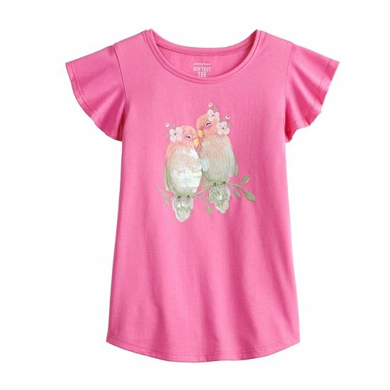 Girls 4-12 Jumping Beans® Embellished Flutter Sleeve Graphic Tee Pineapple Swirl Girls 4-12 Jumping Beans® Embellished Flutter Sleeve Graphic Tee Pineapple Swirl -Jumping Beans shop unnamed file 5437