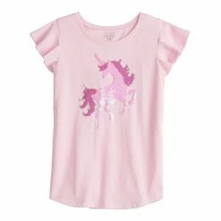 Girls 4-12 Jumping Beans® Embellished Flutter Sleeve Graphic Tee Pineapple Swirl 13 Girls 4-12 Jumping Beans® Embellished Flutter Sleeve Graphic Tee Pineapple Swirl -Jumping Beans shop unnamed file 5441