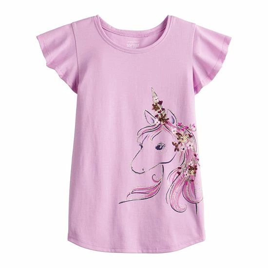 Girls 4-12 Jumping Beans® Embellished Flutter Sleeve Graphic Tee Pineapple Swirl Girls 4-12 Jumping Beans® Embellished Flutter Sleeve Graphic Tee Pineapple Swirl -Jumping Beans shop unnamed file 5443