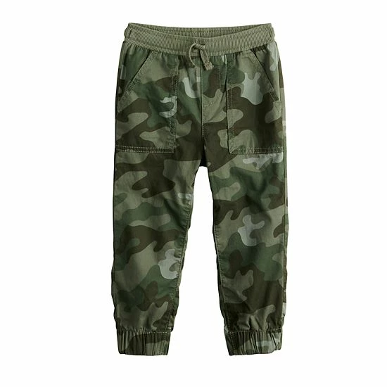 Toddler Boy Jumping Beans® Pull On Twill Jogger Pants Elgin Beige 3 Toddler Boy Jumping Beans® Pull On Twill Jogger Pants Elgin Beige - Image 3