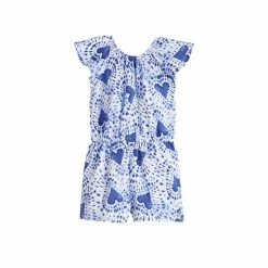 Alternative view of Toddler Girl Jumping Beans® Ruffle Romper Tie Dye Hearts