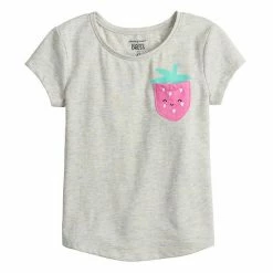 Toddler Girl Jumping Beans® Pocket Tee