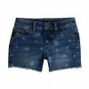 Girls Toddler Jumping Beans® Raw-Edge Hem Shortie Shorts
