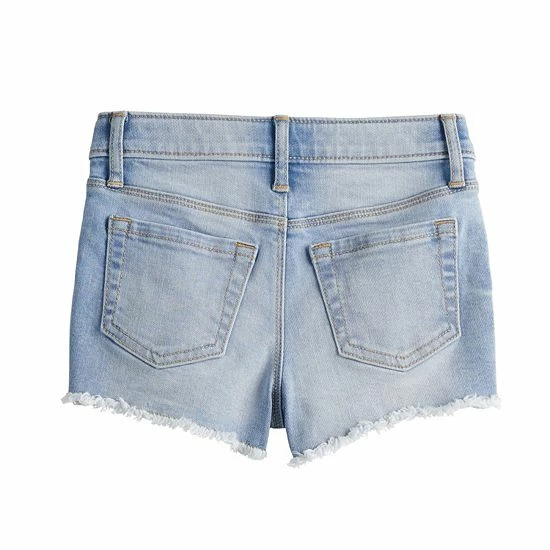Toddler Girl Jumping Beans® Raw-Hem Denim Shorts 2 Toddler Girl Jumping Beans® Raw-Hem Denim Shorts - Image 2