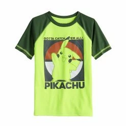Boys 4-12 Jumping Beans® Pokemon Pikachu Raglan Active Tee