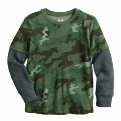 Boys 4-12 Jumping Beans® Skater Tee With Thermal Sleeves Pizzasaurus Blue -Jumping Beans shop unnamed file 5549