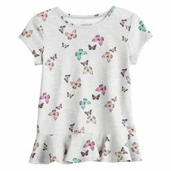 Girls 4-6x Jumping Beans® Peplum-Hem Tee Unicorn Navy -Jumping Beans shop unnamed file 5646
