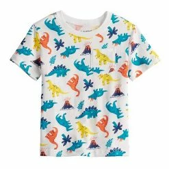 Toddler Boy Jumping Beans® Short Sleeve Pocket Tee Multi Dinos -Jumping Beans shop unnamed file 5730