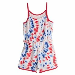 Alternative view of Toddler Girl Jumping Beans® Patriotic Dolphin-Short Romper