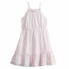 Toddler Girl Jumping Beans® Ruffle Halter Dress Multi Stripe