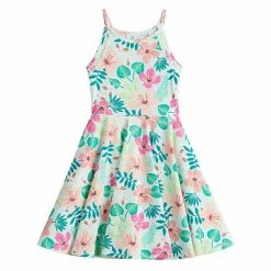 Girls 4-12 Jumping Beans® Halter Dress Tie Dye Purple -Jumping Beans shop unnamed file 5789