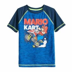 Boys 4-12 Jumping Beans® Mario Kart Raglan Active Tee