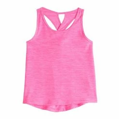 Toddler Girl Jumping Beans® Cross-Back Tank Blue