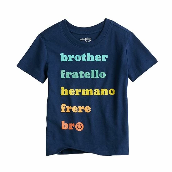 Toddler Boy Jumping Beans® Graphic Tee Brother Navy Toddler Boy Jumping Beans® Graphic Tee Brother Navy -Jumping Beans shop unnamed file 5859
