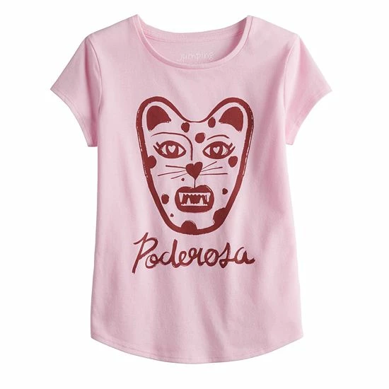Toddler Girl Jumping Beans® Poderosa Graphic Tee 1 Toddler Girl Jumping Beans® Poderosa Graphic Tee